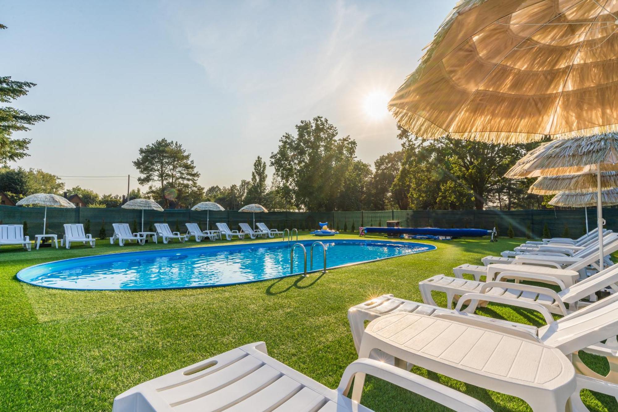 Bursztynowo Mikoszewo Villa Buitenkant foto